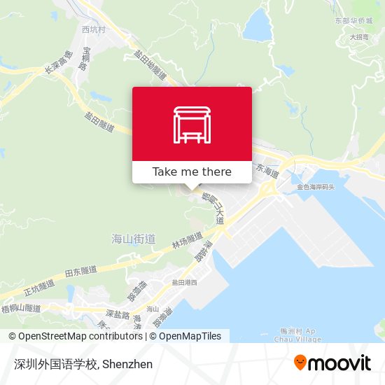 深圳外国语学校 map