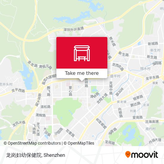 龙岗妇幼保健院 map