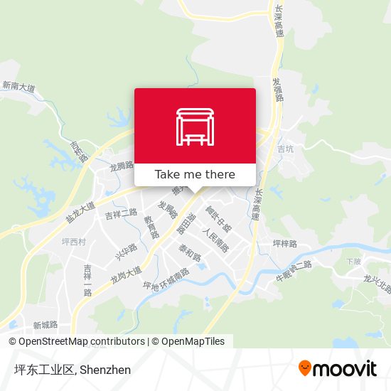 坪东工业区 map