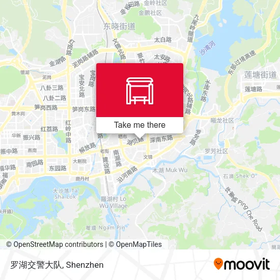 罗湖交警大队 map