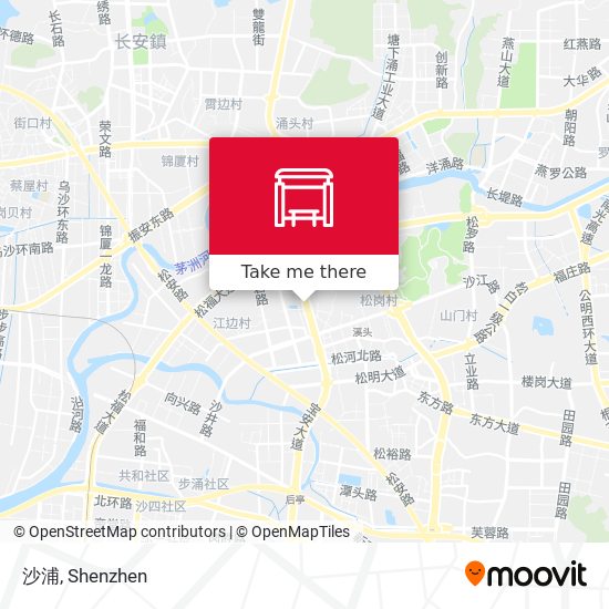 沙浦 map