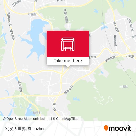 宏发大世界 map