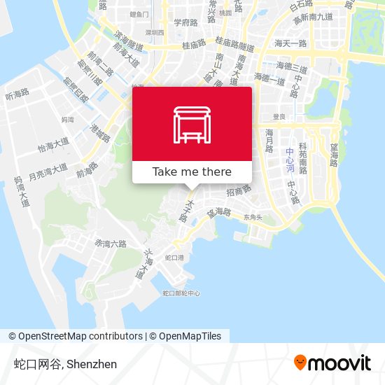 蛇口网谷 map