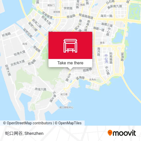 蛇口网谷 map
