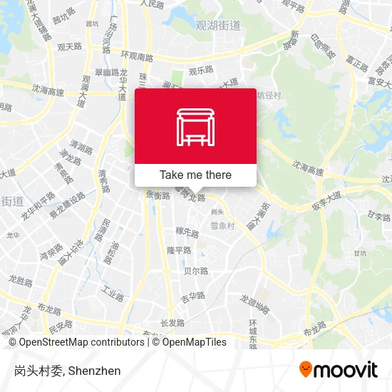 岗头村委 map