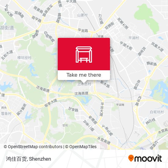鸿佳百货 map
