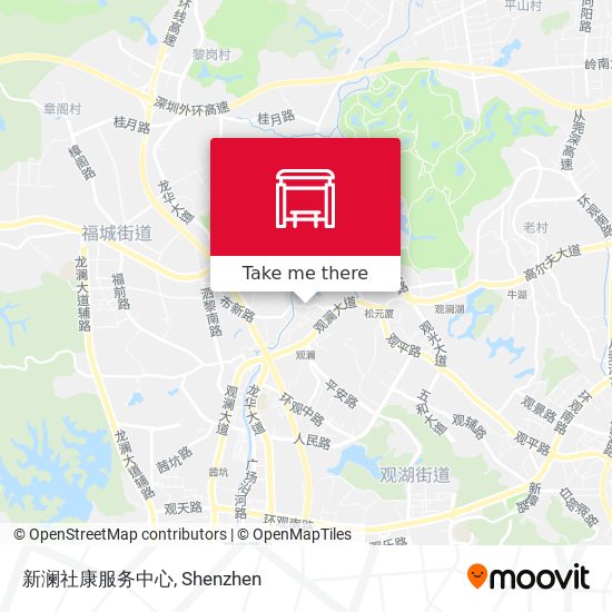 新澜社康服务中心 map