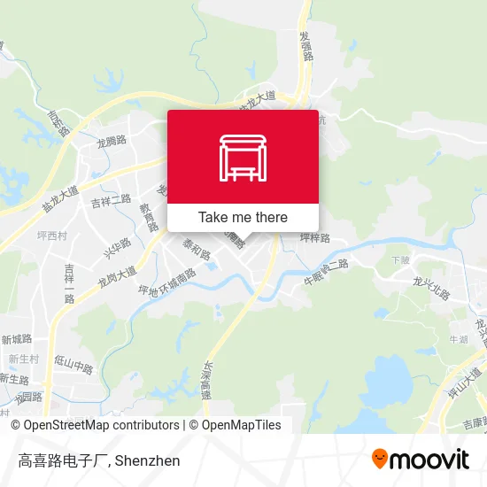 高喜路电子厂 map