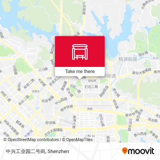 中兴工业园二号岗 map