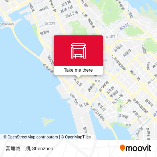 富通城二期 map