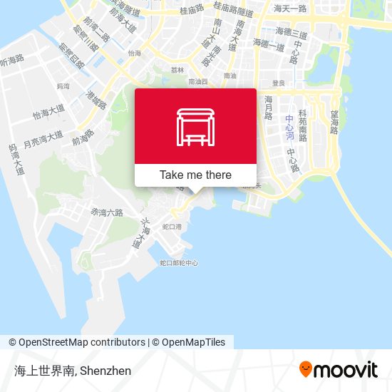 海上世界南 map