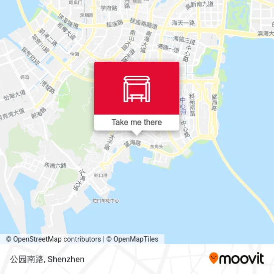 公园南路 map