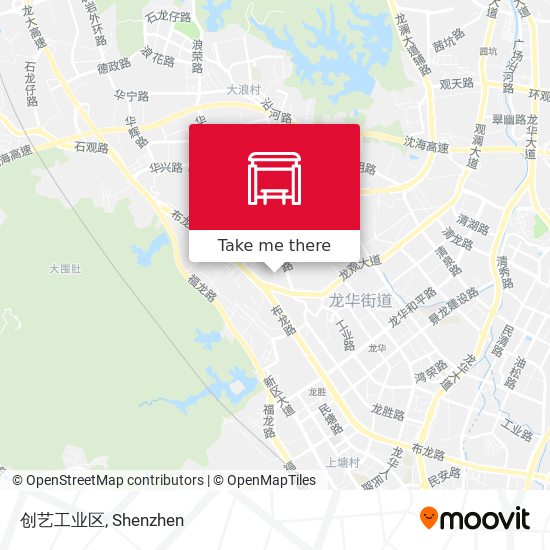 创艺工业区 map