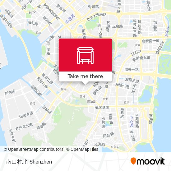 南山村北 map