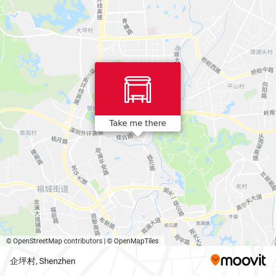 企坪村 map