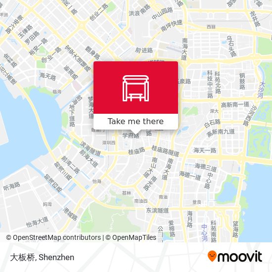 大板桥 map