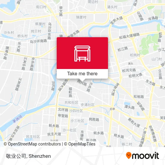 敬业公司 map