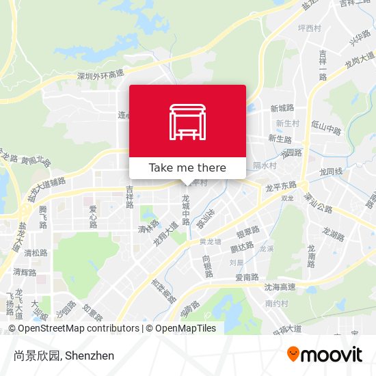 尚景欣园 map