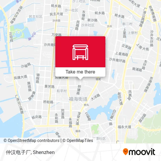仲汉电子厂 map
