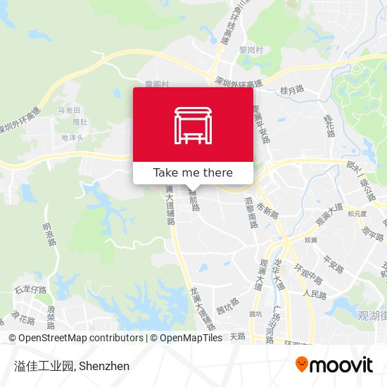 溢佳工业园 map