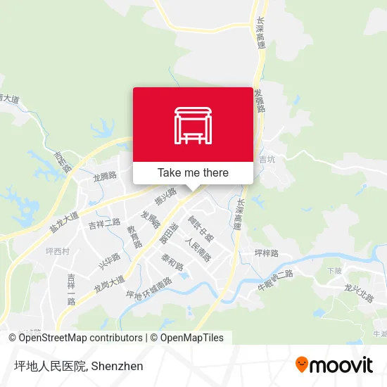 坪地人民医院 map