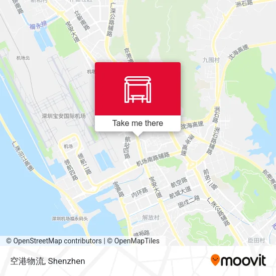 空港物流 map