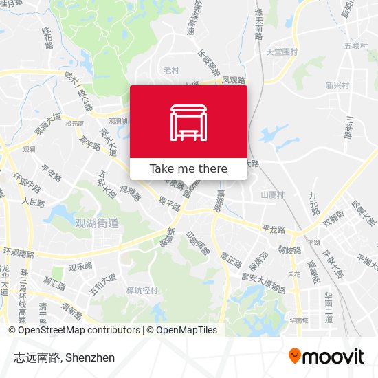 志远南路 map