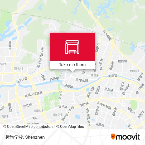 标尚学校 map