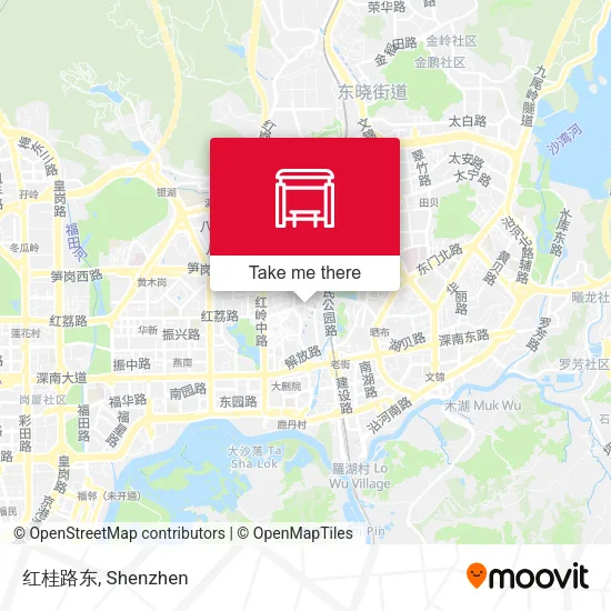 红桂路东 map