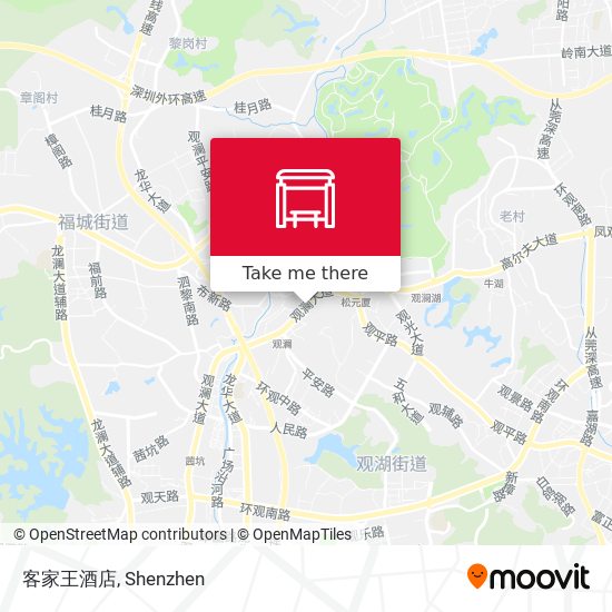 客家王酒店 map