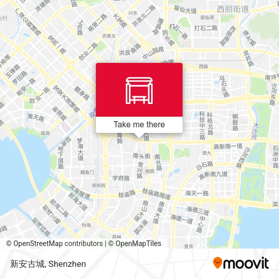 新安古城 map