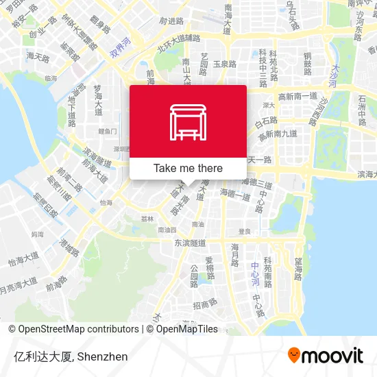 亿利达大厦 map
