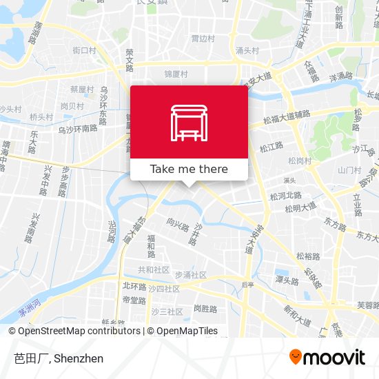 芭田厂 map