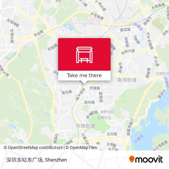 深圳东站东广场 map