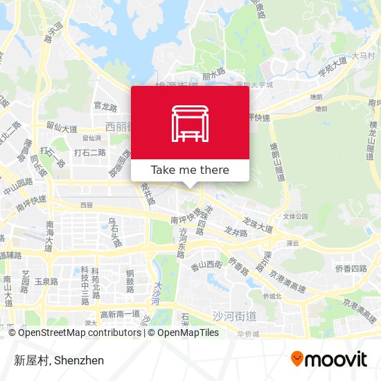 新屋村 map