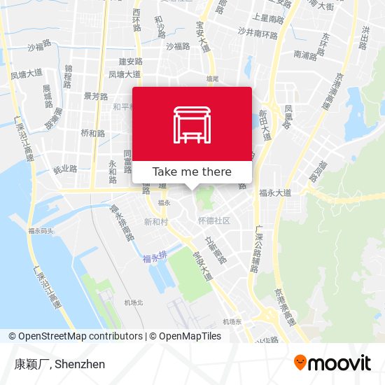 康颖厂 map