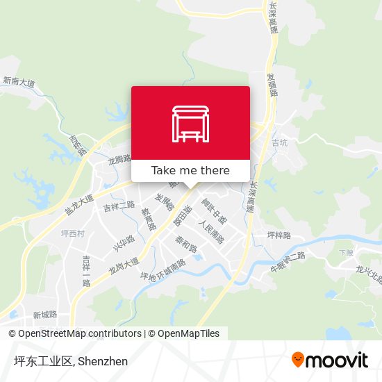 坪东工业区 map