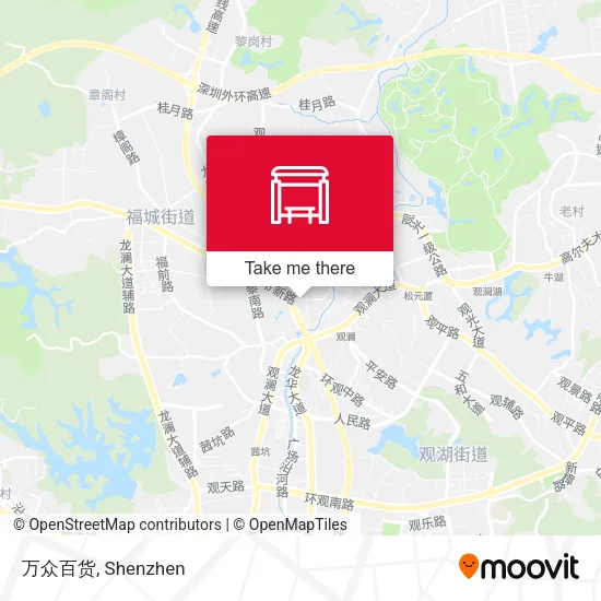 万众百货 map