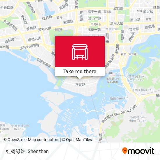 红树绿洲 map