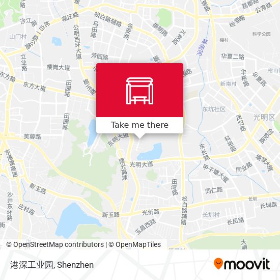 港深工业园 map