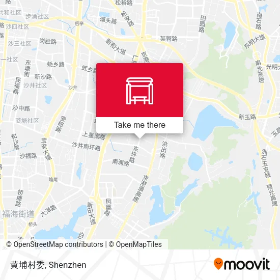 黄埔村委 map