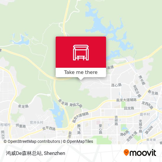 鸿威De森林总站 map