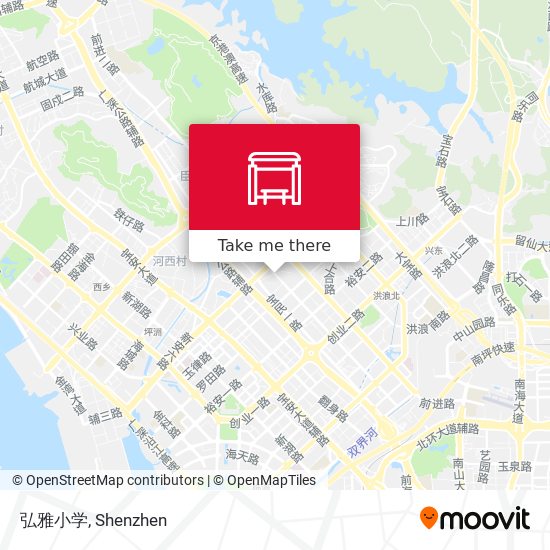 弘雅小学 map