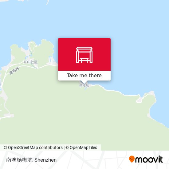南澳杨梅坑 map