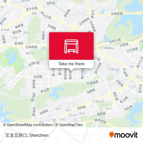 宝龙五路口 map
