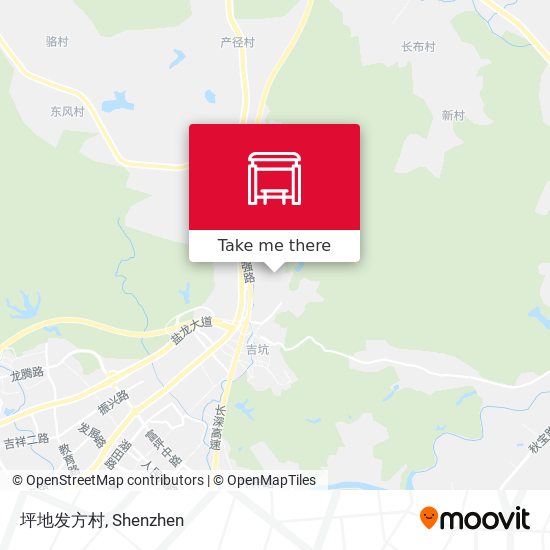 坪地发方村 map