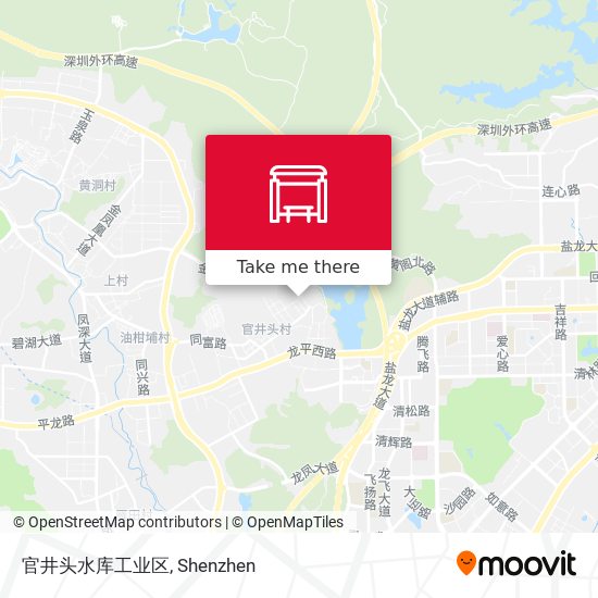 官井头水库工业区 map