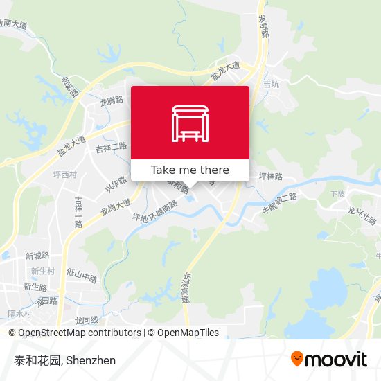 泰和花园 map