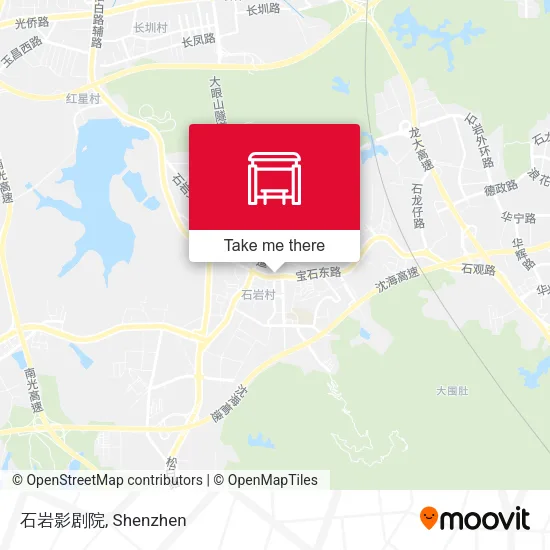 石岩影剧院 map