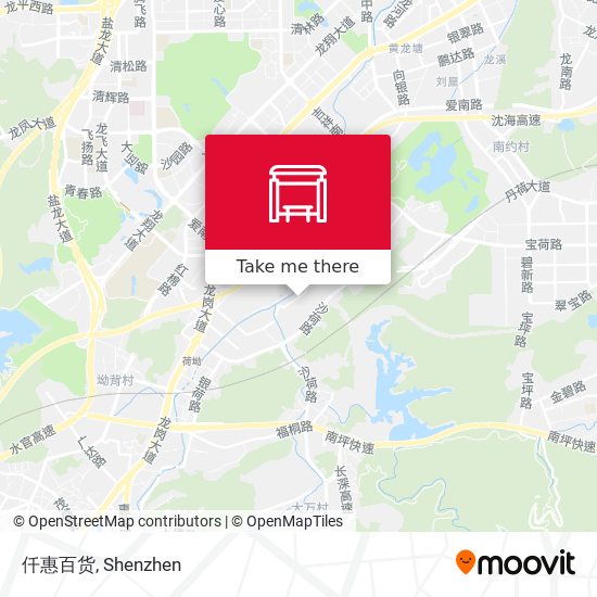 仟惠百货 map